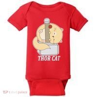 Thor Cat Baby Bodysuit thumb 0