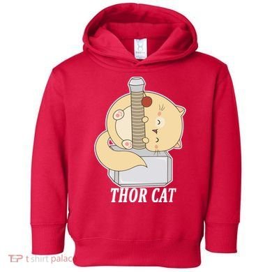 Thor Cat Toddler Hoodie