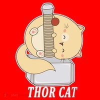 Thor Cat Tank Top thumb 6
