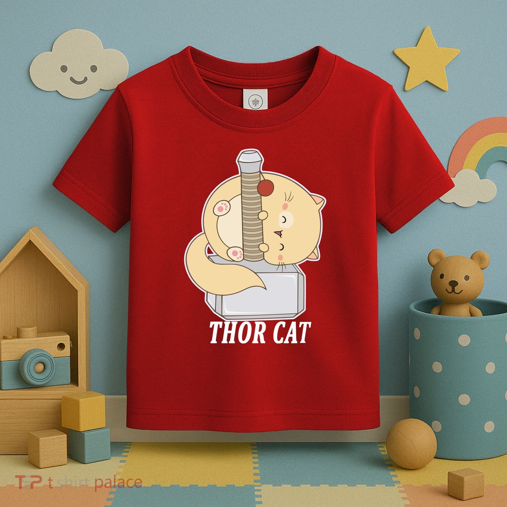 Thor Cat Toddler T-Shirt