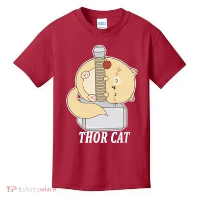 Thor Cat Kids T-Shirt