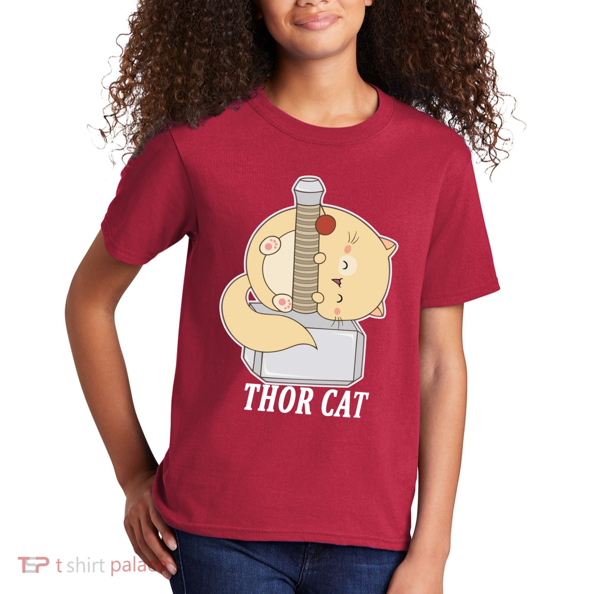 Thor Cat Kids T-Shirt