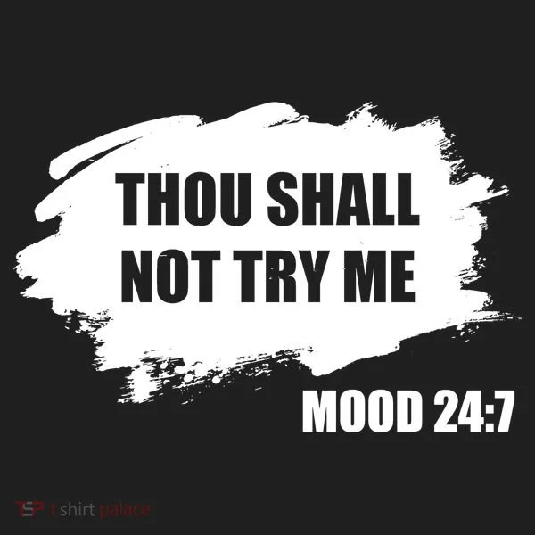 Thou Shall Not Try Me Tumbler