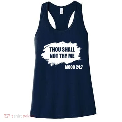 Thou Shall Not Try Me Women's Tank Top