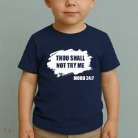 Thou Shall Not Try Me Toddler T-Shirt thumb 2
