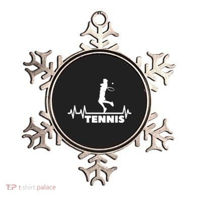 Tennis Heartbeat Pulse Tennis Player Athlete Ornament