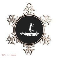 Tennis Heartbeat Pulse Tennis Player Athlete Ornament thumb 0