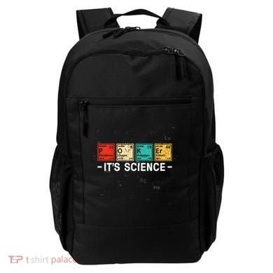 Texas HoldEm Poker ItS Science Funny Poker Player Backpack