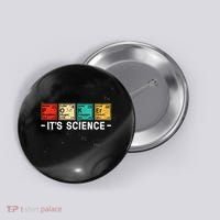 Texas HoldEm Poker ItS Science Funny Poker Player Button thumb 0