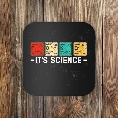 Texas HoldEm Poker ItS Science Funny Poker Player Coaster