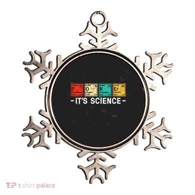 Texas HoldEm Poker ItS Science Funny Poker Player Ornament