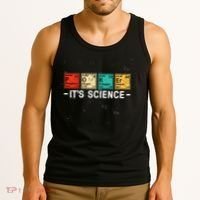 Texas HoldEm Poker ItS Science Funny Poker Player Tank Top thumb 3