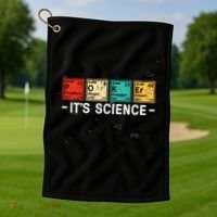 Texas HoldEm Poker ItS Science Funny Poker Player Golf Towel thumb 1