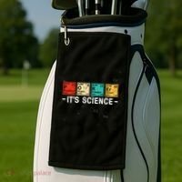 Texas HoldEm Poker ItS Science Funny Poker Player Golf Towel thumb 2