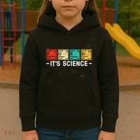 Texas HoldEm Poker ItS Science Funny Poker Player Kids Hoodie thumb 3