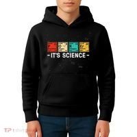 Texas HoldEm Poker ItS Science Funny Poker Player Kids Hoodie thumb 4