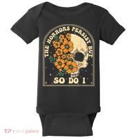 The Horrors Persist But So Do I Baby Bodysuit thumb 0
