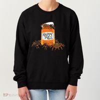 Tarantula Happy Pills Arthropod Arachnid Arachnophile Women's Sweatshirt thumb 0