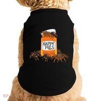 Tarantula Happy Pills Arthropod Arachnid Arachnophile Doggie Tank thumb 0
