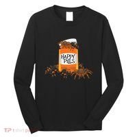 Tarantula Happy Pills Arthropod Arachnid Arachnophile Long Sleeve Shirt thumb 0