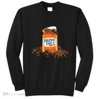 Tarantula Happy Pills Arthropod Arachnid Arachnophile Sweatshirt thumb 0