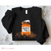 Tarantula Happy Pills Arthropod Arachnid Arachnophile Sweatshirt thumb 2