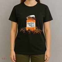 Tarantula Happy Pills Arthropod Arachnid Arachnophile T-Shirt thumb 4