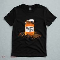 Tarantula Happy Pills Arthropod Arachnid Arachnophile T-Shirt thumb 5