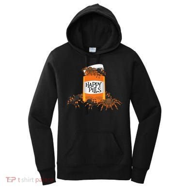 Tarantula Happy Pills Arthropod Arachnid Arachnophile Women's Hoodie
