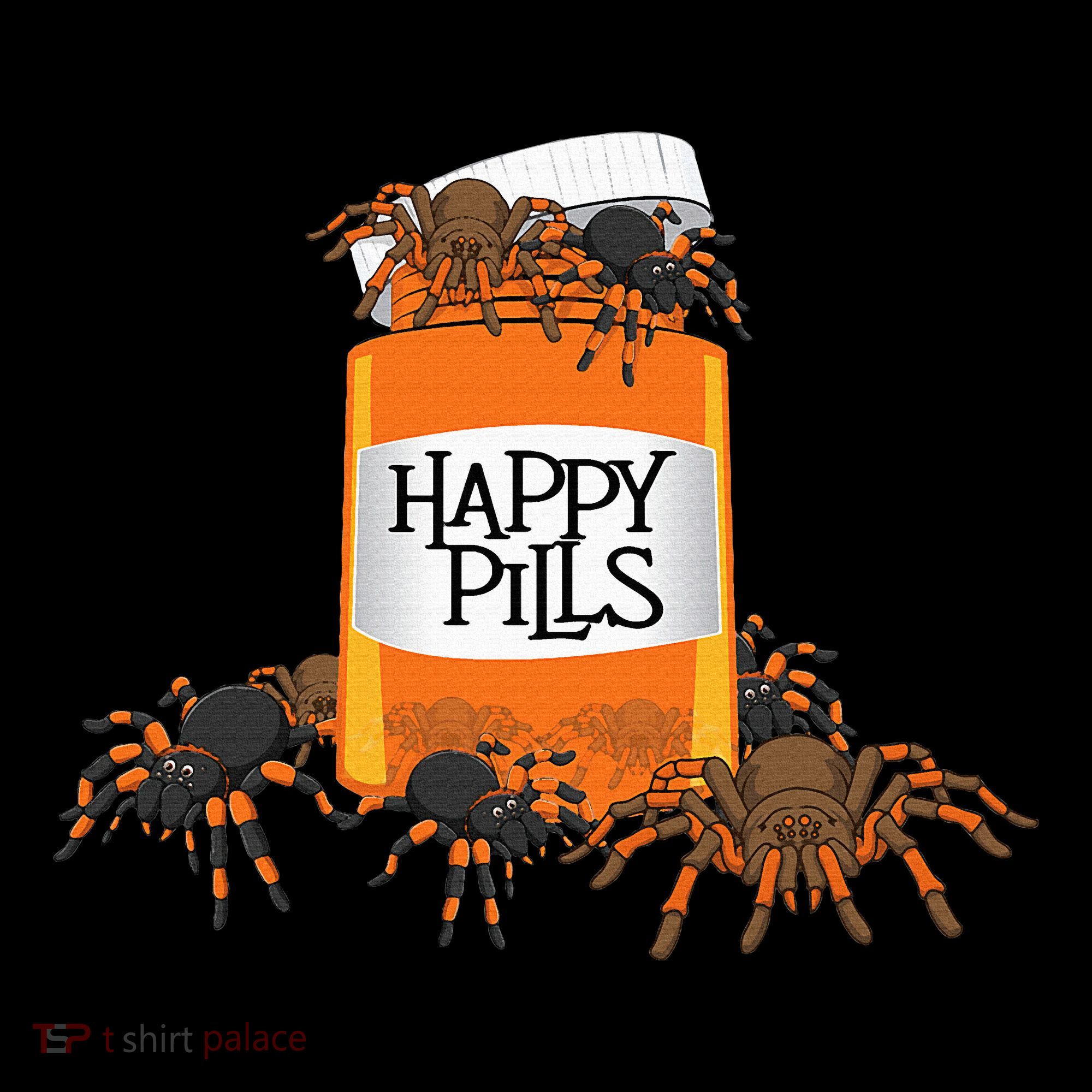 Tarantula Happy Pills Arthropod Arachnid Arachnophile Women's Hoodie