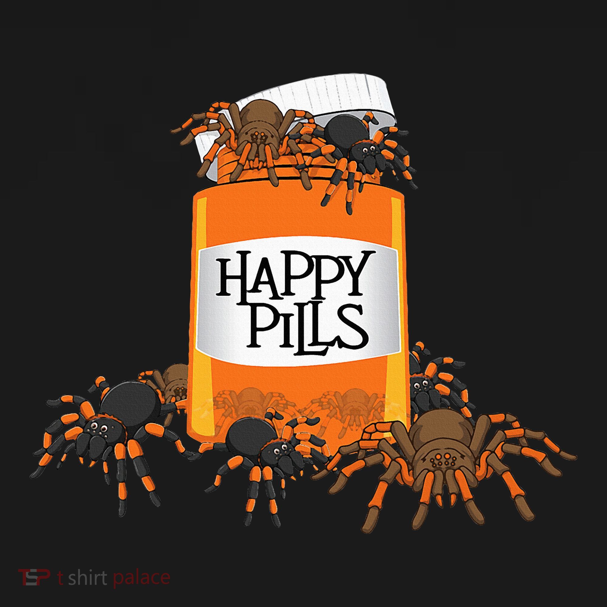 Tarantula Happy Pills Arthropod Arachnid Arachnophile Women's Tank Top