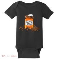 Tarantula Happy Pills Arthropod Arachnid Arachnophile Baby Bodysuit thumb 0