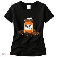 Tarantula Happy Pills Arthropod Arachnid Arachnophile Women's T-Shirt thumb 0