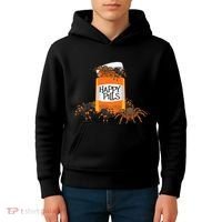 Tarantula Happy Pills Arthropod Arachnid Arachnophile Kids Hoodie thumb 4