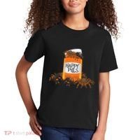 Tarantula Happy Pills Arthropod Arachnid Arachnophile Kids T-Shirt thumb 2