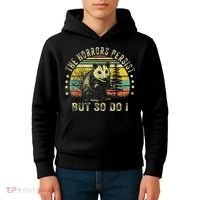 The Horrors Persist But So Do I Kids Hoodie thumb 4