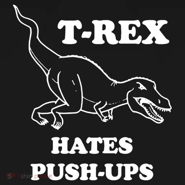 TRex Hates Pushups Women's Hoodie