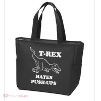 TRex Hates Pushups Tote Bag thumb 3
