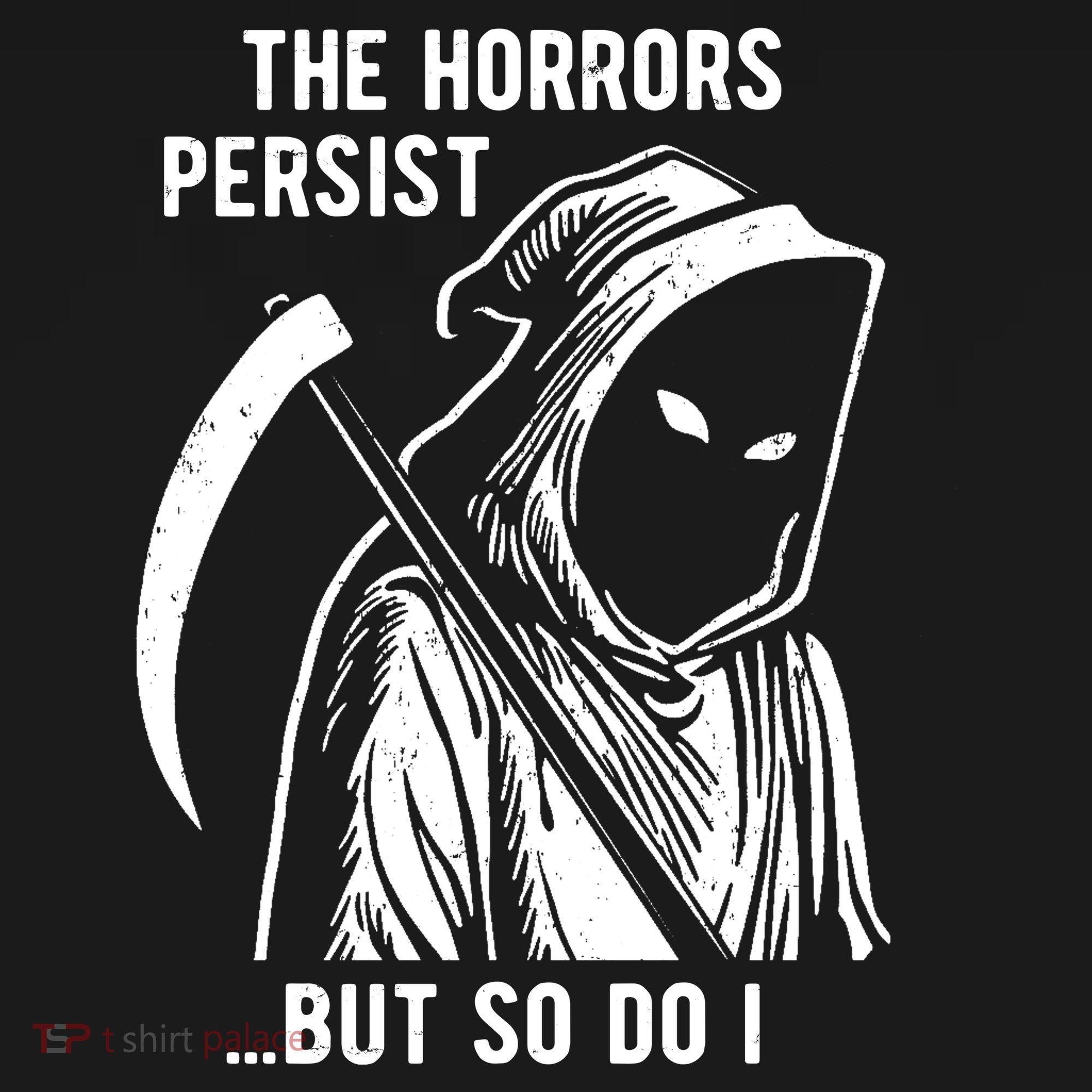 The Horrors Persist But So Do I Funny Mousepad