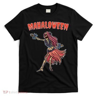 Tropical Halloween Party Mahaloween Hula T-Shirt