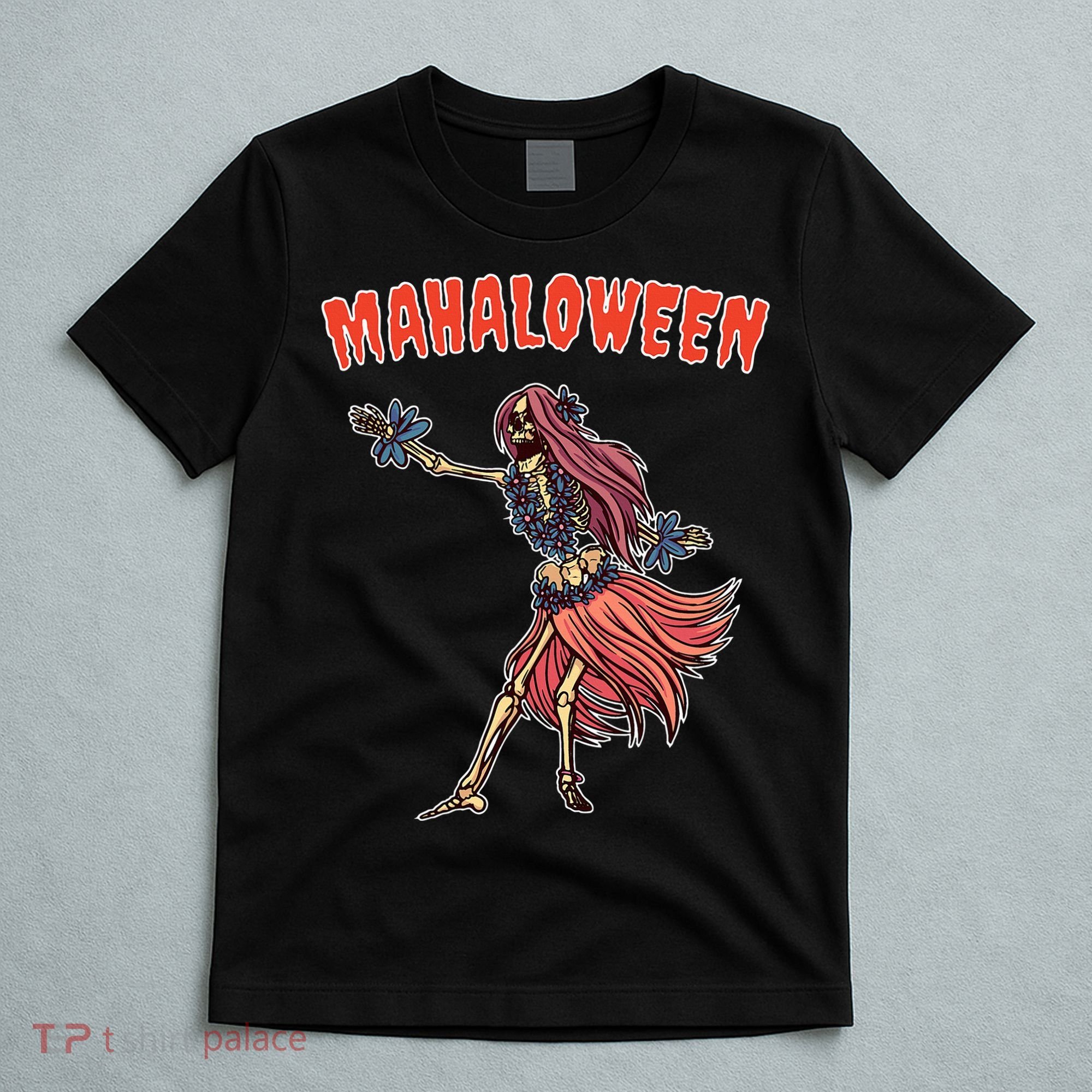 Tropical Halloween Party Mahaloween Hula T-Shirt