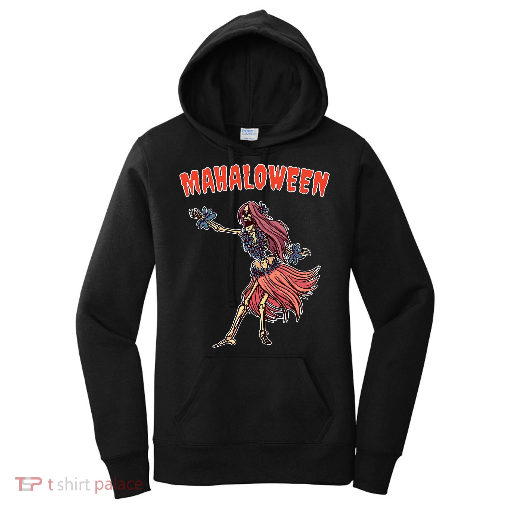 Tropical Halloween Party Mahaloween Hula Women's Hoodie