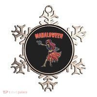Tropical Halloween Party Mahaloween Hula Ornament thumb 0