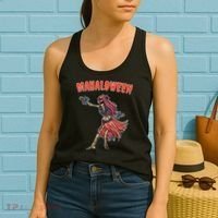 Tropical Halloween Party Mahaloween Hula Women's Tank Top thumb 2