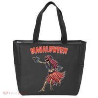 Tropical Halloween Party Mahaloween Hula Tote Bag thumb 0