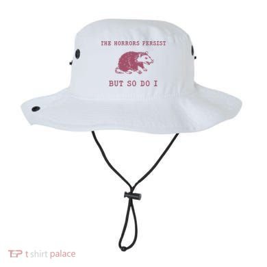 The Horrors Persist But So Do I Sarcastic Bucket Hat