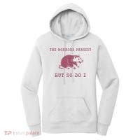 The Horrors Persist But So Do I Sarcastic Women's Hoodie thumb 0
