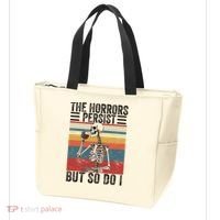 The Horrors Persist But So Do I Strength Resilience Tote Bag thumb 3