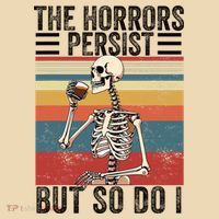 The Horrors Persist But So Do I Strength Resilience Tote Bag thumb 4
