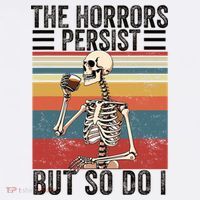 The Horrors Persist But So Do I Strength Resilience Women's Tank Top thumb 5
